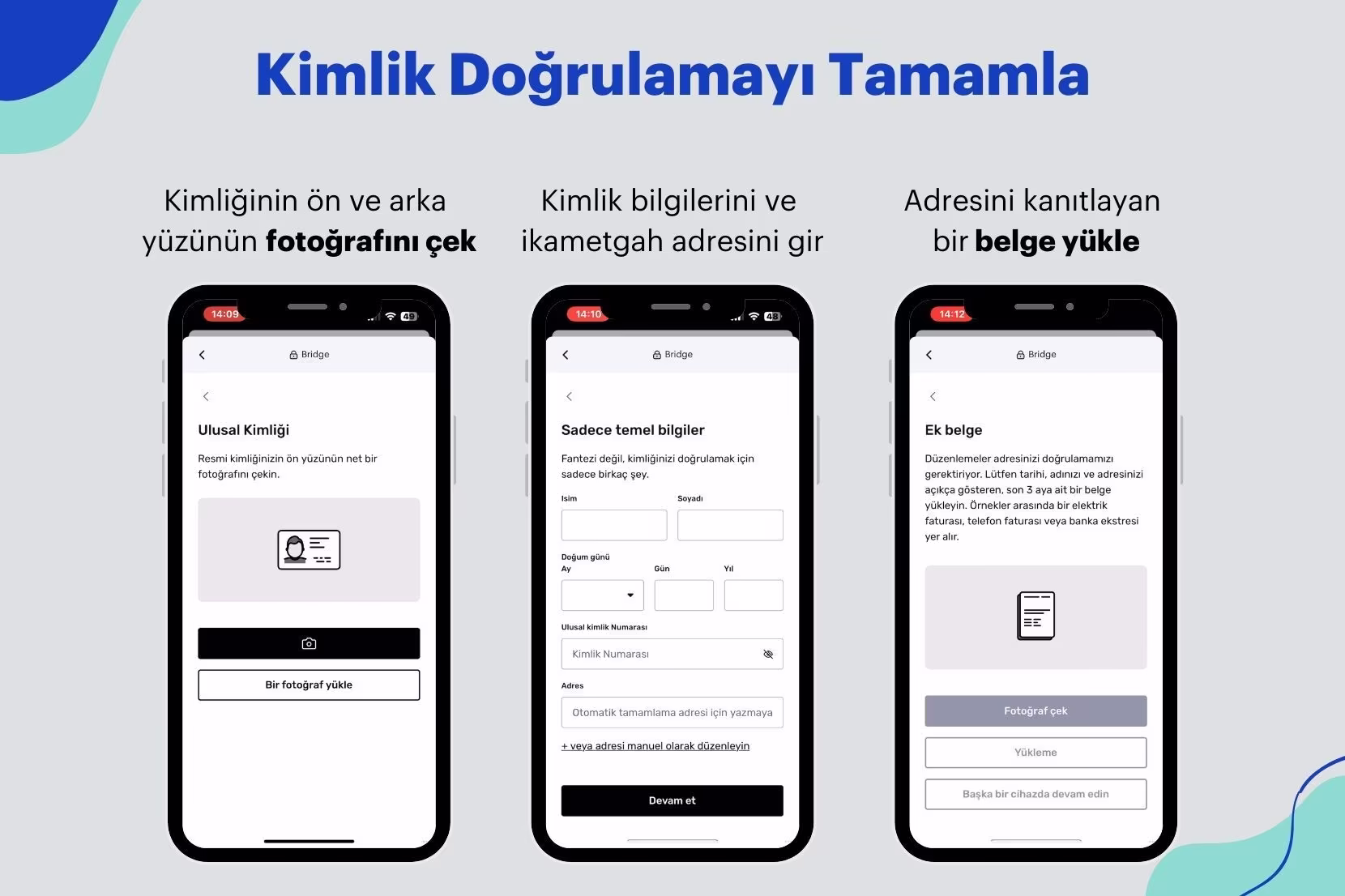 Kimlik doğrulama ekranı