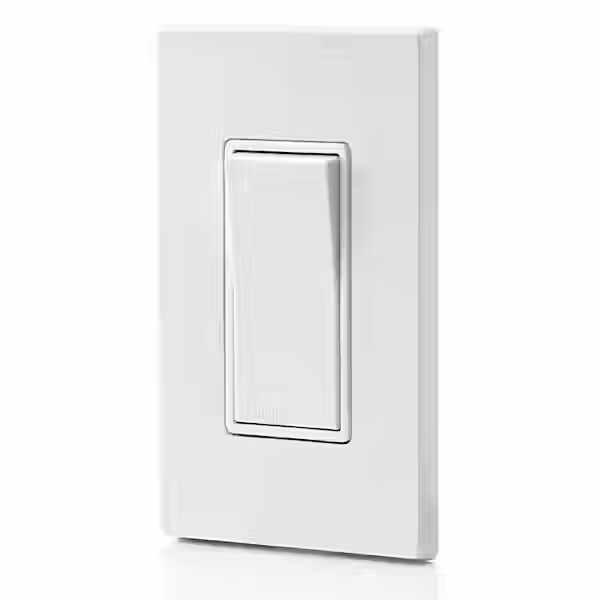 Light switch installed 15 or 20 amp - Retrofit / old work/ remodel