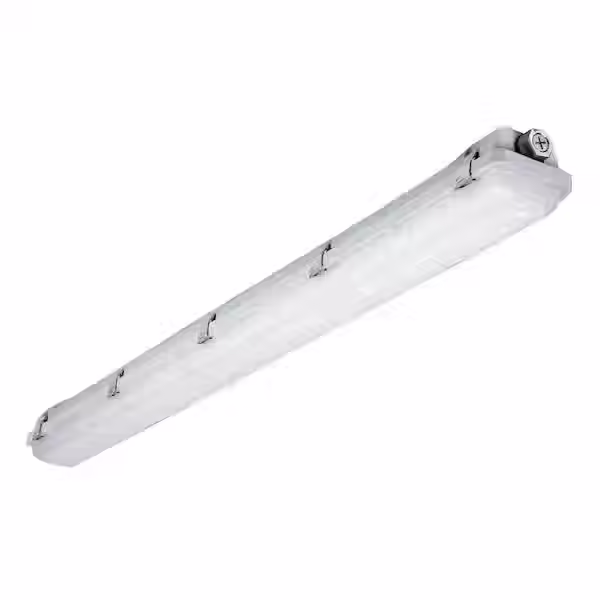 Weather and shatter resistant light .New Light instal. Company supplied fixture