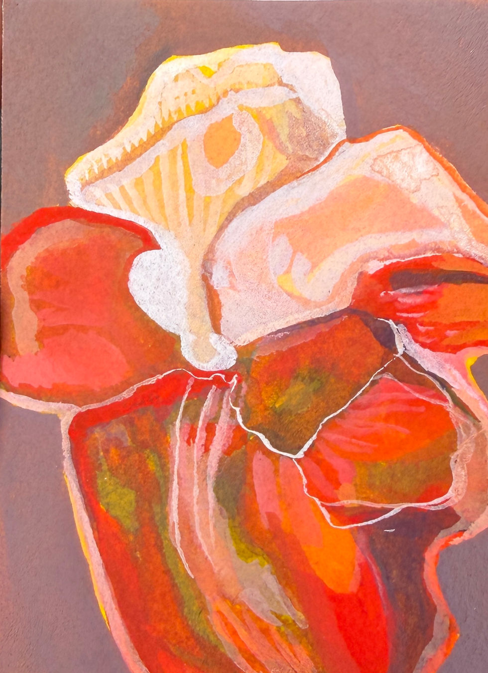 Thumbnail: "Iris 6" Affordable Original ACEO Paintings – Unique Art for All