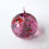 Thumbnail: Isle of Wight Studio art glass apple paperweight. Summer Fruits, Cranberry