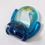 Thumbnail: Mdina knot - freeform Sea and Sand art glass sculpture. 1970s vintage, Harris