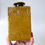Thumbnail: Bitossi mustard & brown block vase, Aldo Londi. Vintage 1970s mid century art