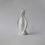 Thumbnail: Naamen Israel minimalist white porcelain penguin figurine. Modernist simplified