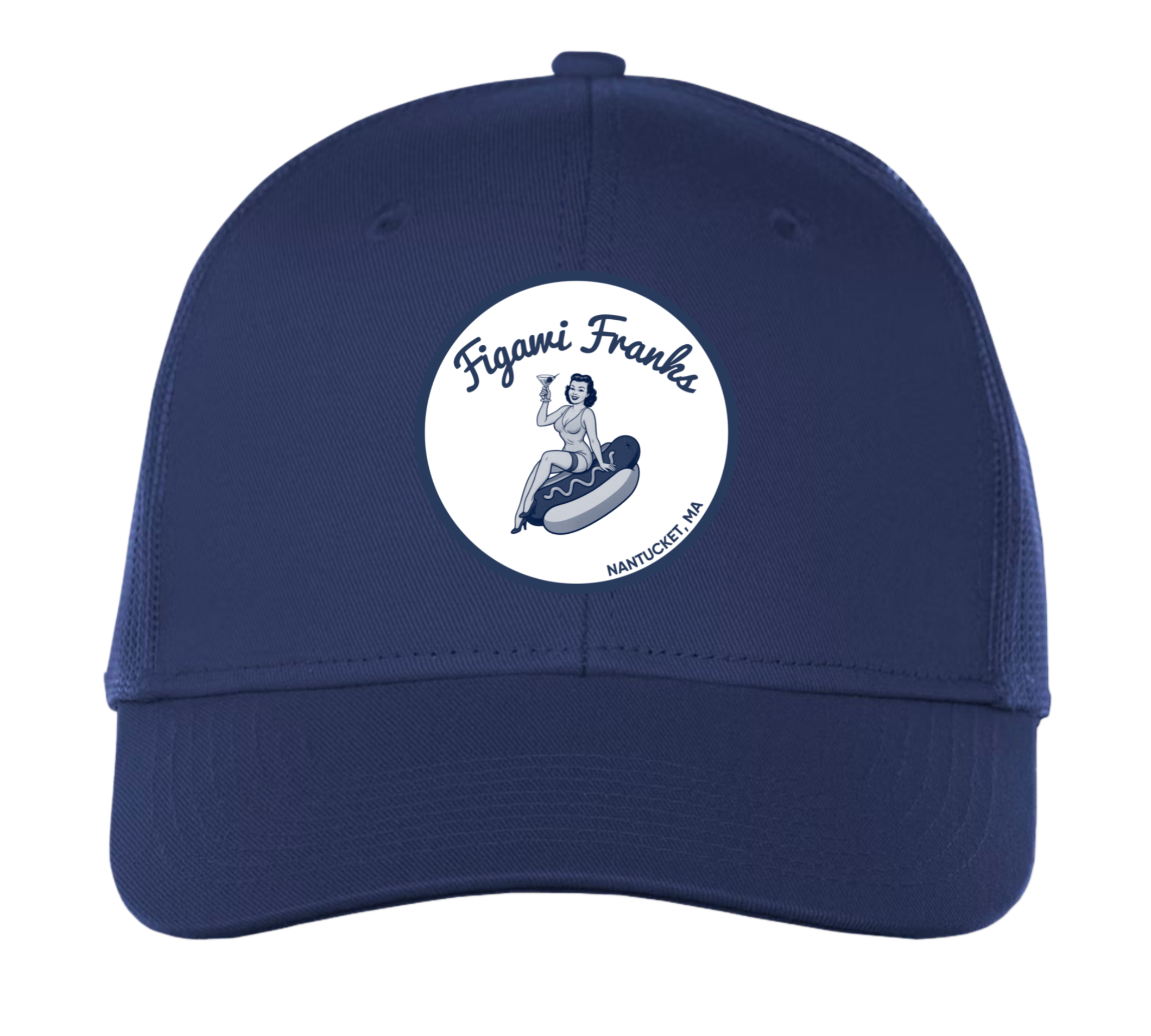 Navy Hat Front