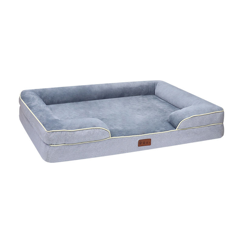 Thumbnail: Removable Washable Memory Foam Pet Sofa Bed for Medium Large Dogs