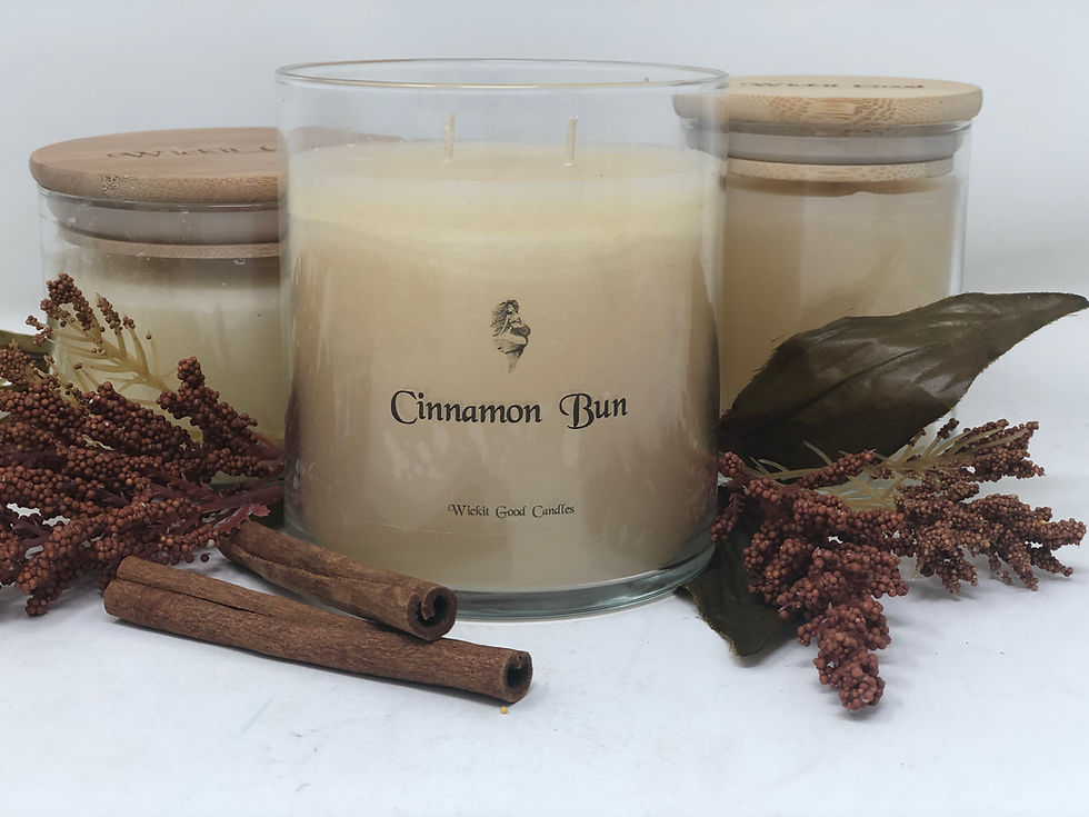 Cinnamon Bun Wickit Good Candles