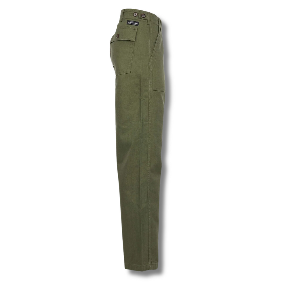 Miniature : Pantalon couleur kaki modèle: 1962 OG-107 Pant olive de la marque Pike Brothers vue de profil