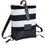 Miniature : Sac à dos modèle rayé black & white de la marque Holyfreedom vue de face