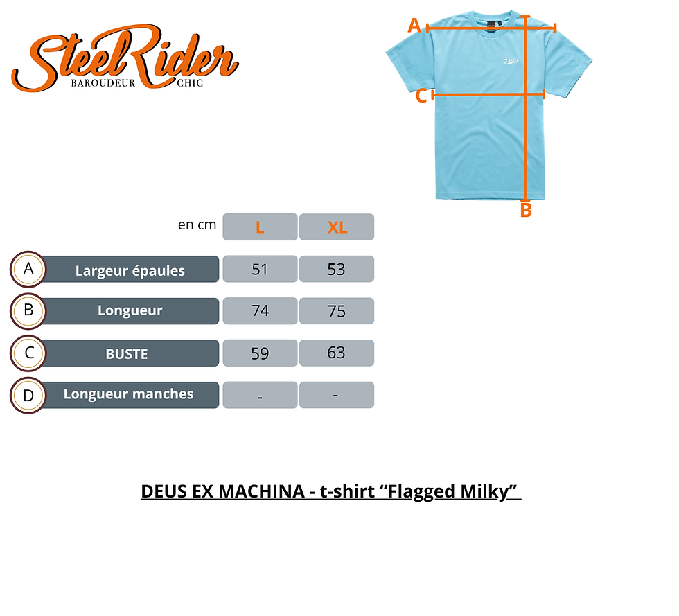 Miniature : T-shirt - Flagged Milky - Deus Ex Machina