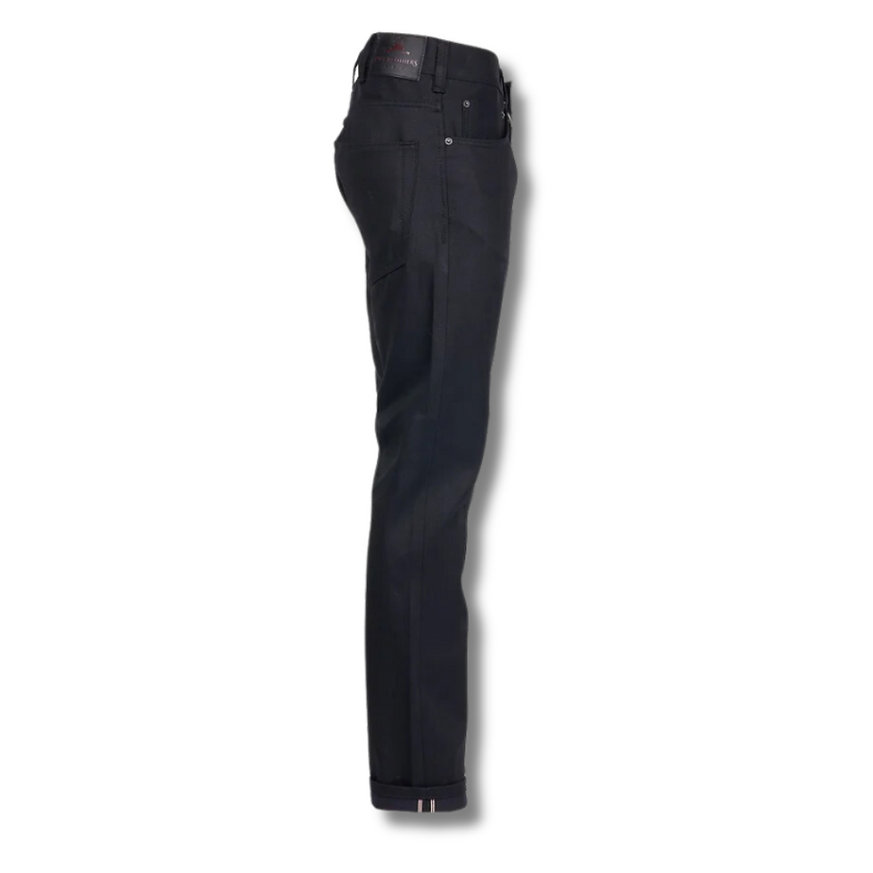 Miniature : Pantalon noir modèle: 1963 Roamer 13 OZ Pitch black de Pike Brother vue de profil