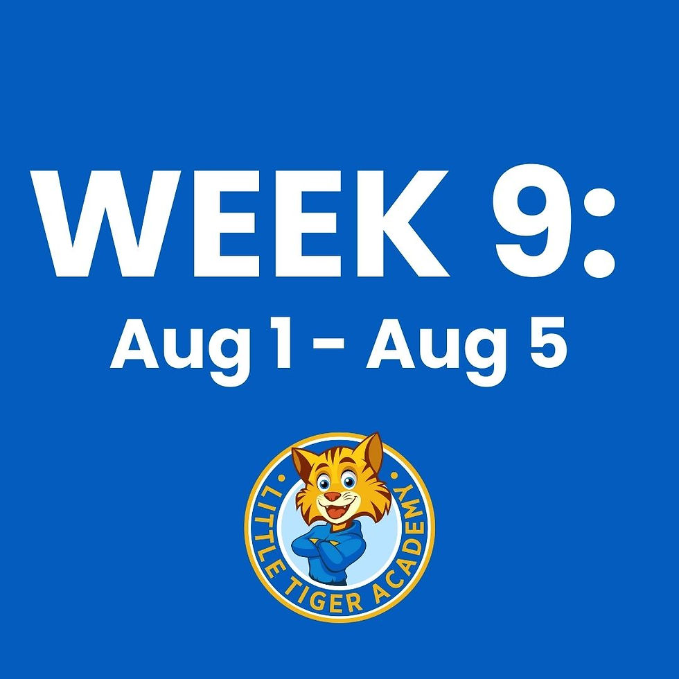 Week of Aug 1 - 5 | Summer Camp