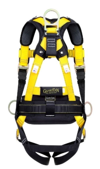 Guardian Series 3 Harness; 3 D-Ring, QC Chest & Legs, TB Waist