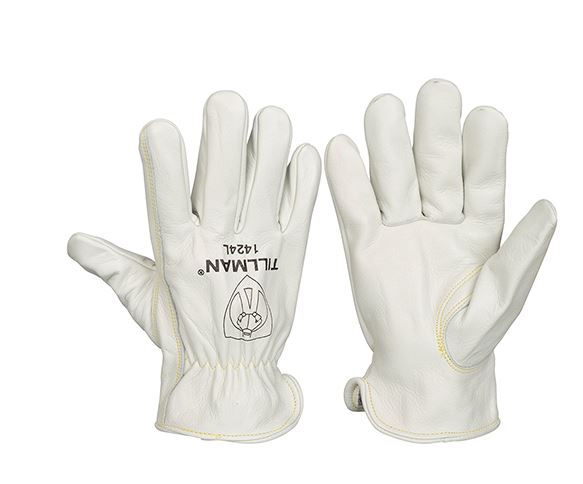 Tillman 1424 Super Premium Top Grain Cowhide Drivers Glove w/Cotton Cuff