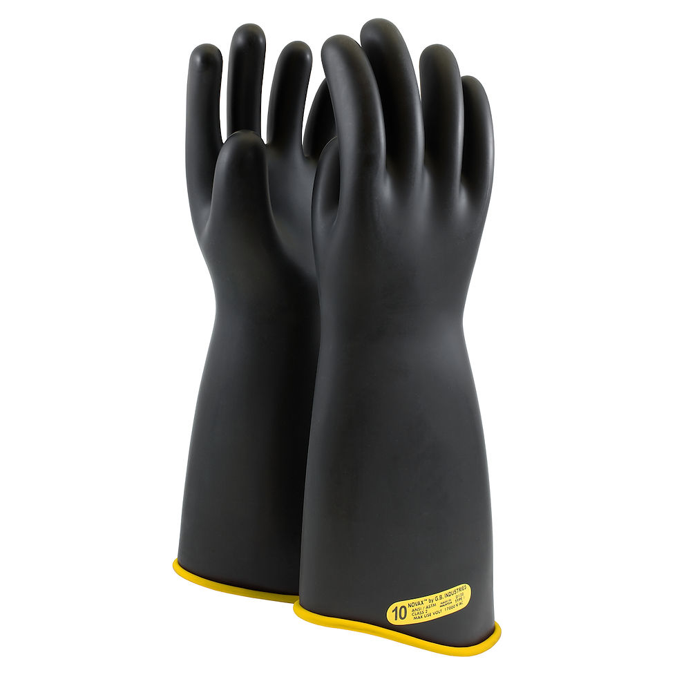 PIP Novax Class 2 Rubber Insulated 18" Glove; 151-2-18