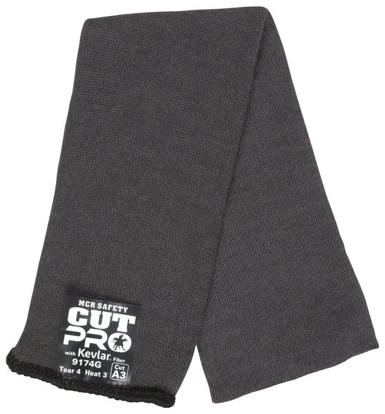 MCR Cut Pro Gray Dupont Kevlar Cut A3, 14" Sleeve; 9174G (10 pack)