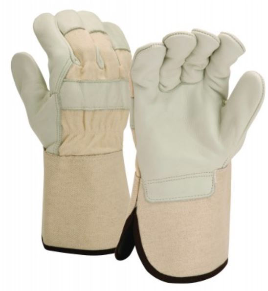 Pyramex Premium Cowhide Leather Palm w/ Wing Thumb; GL1004W