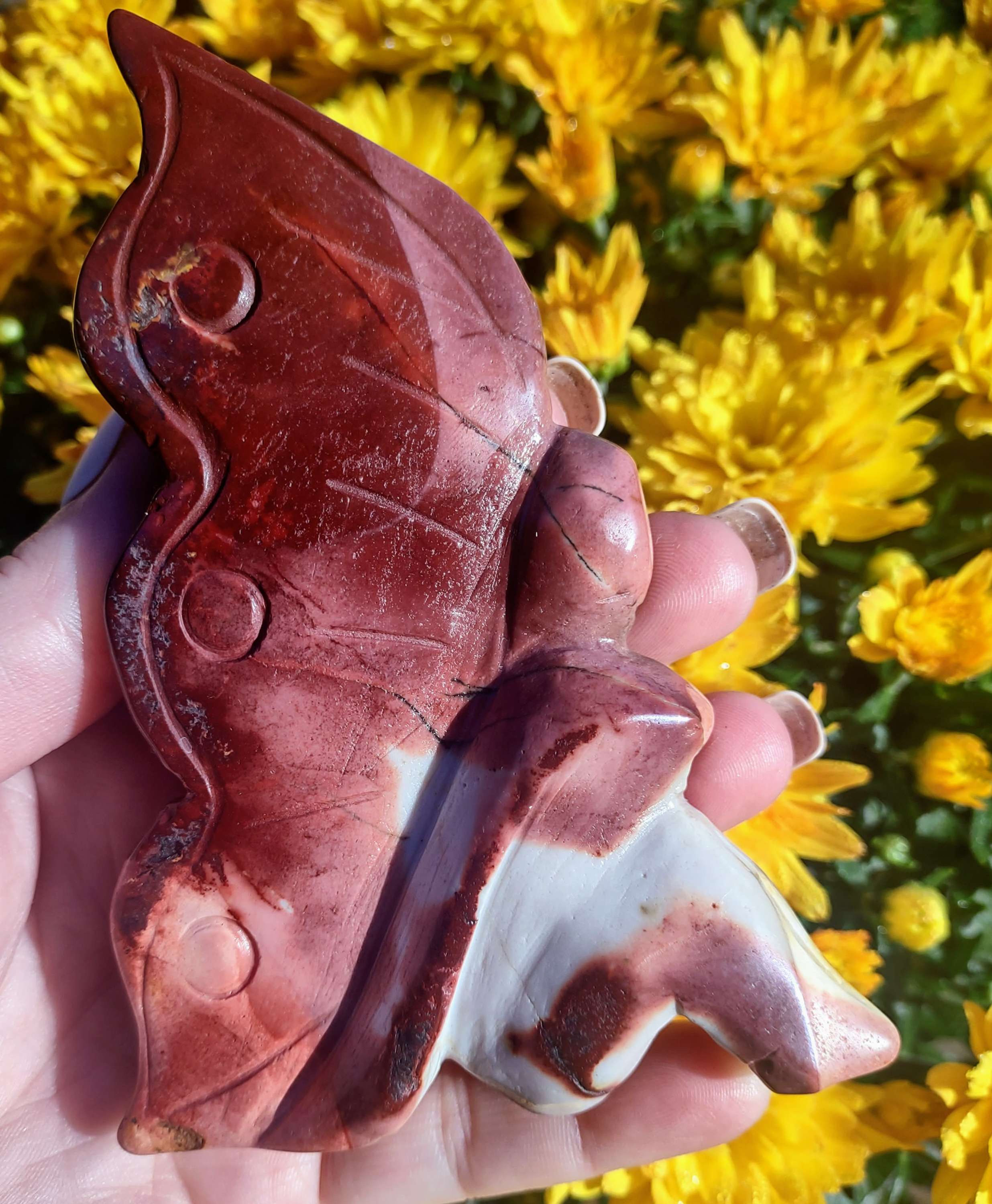 XL Mookaite Sitting Fairy 