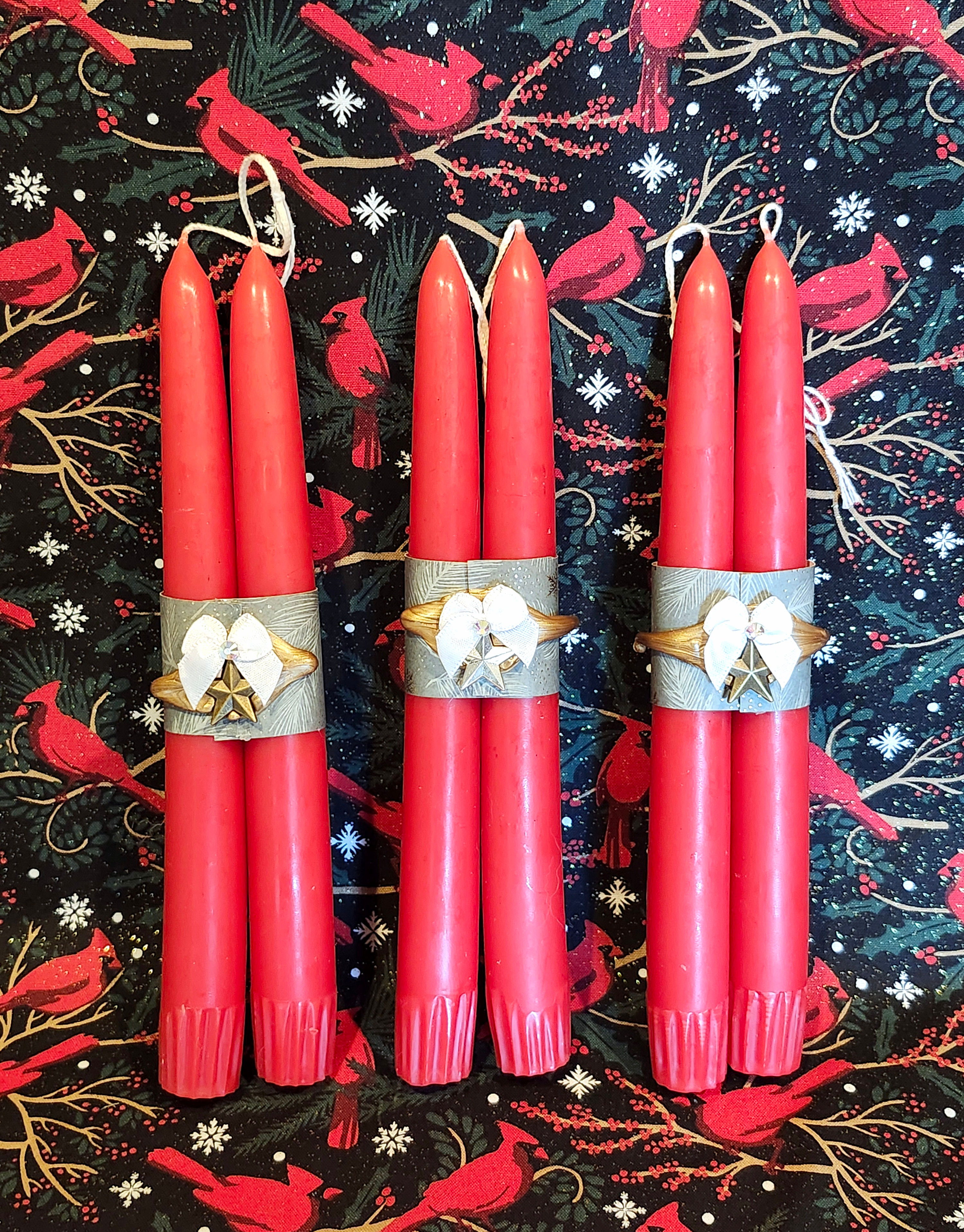 Yule Celebration Ritual Tapers