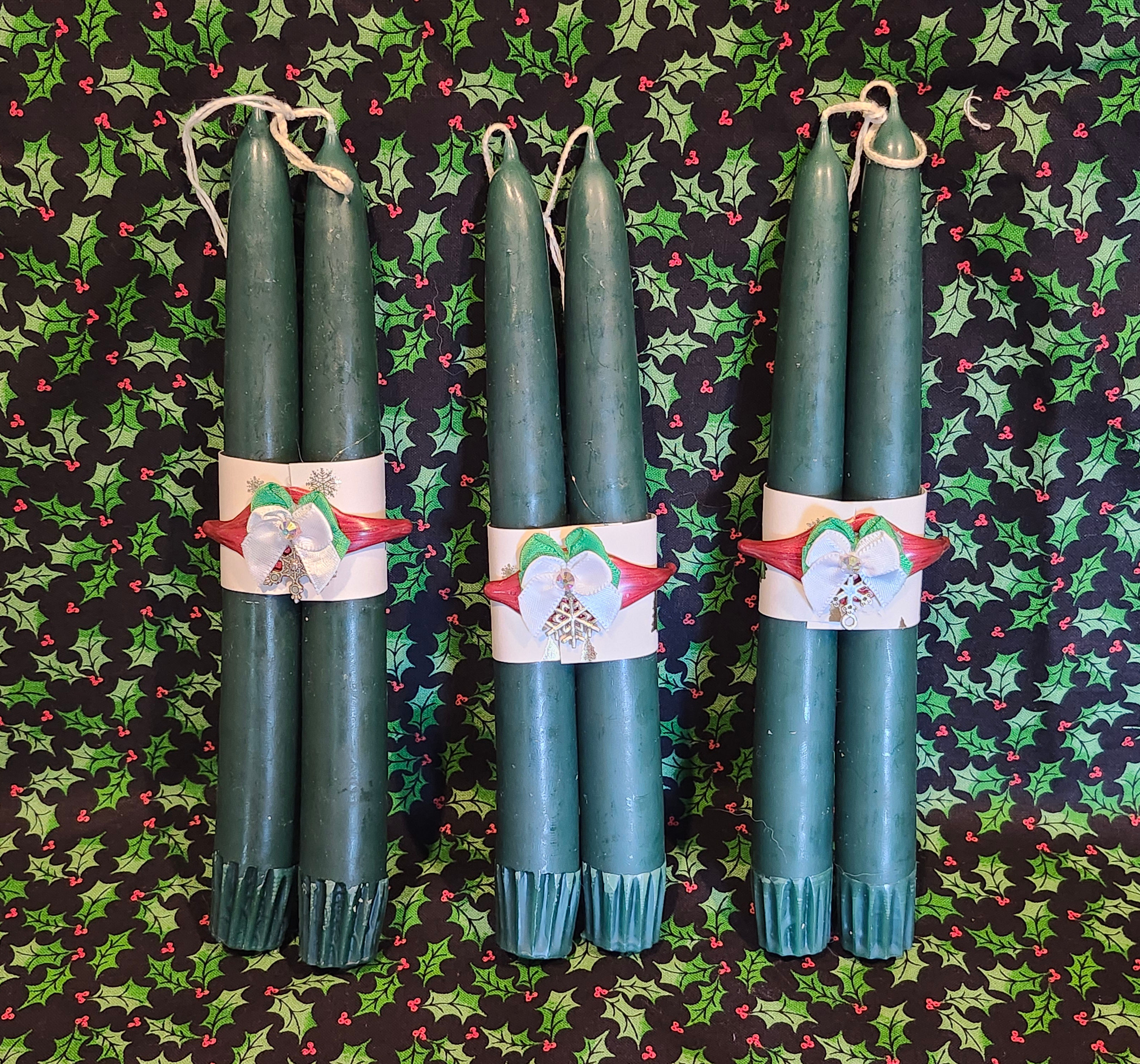 Holly King Winter Solstice Ritual Tapers