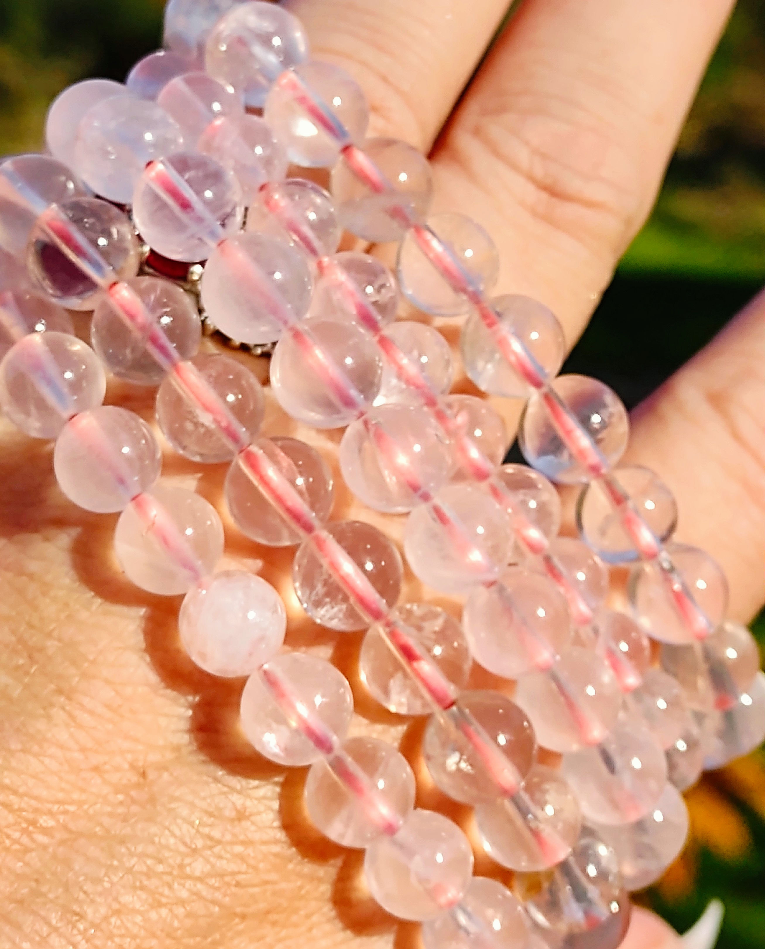Pink Rose Quartz Bracelet