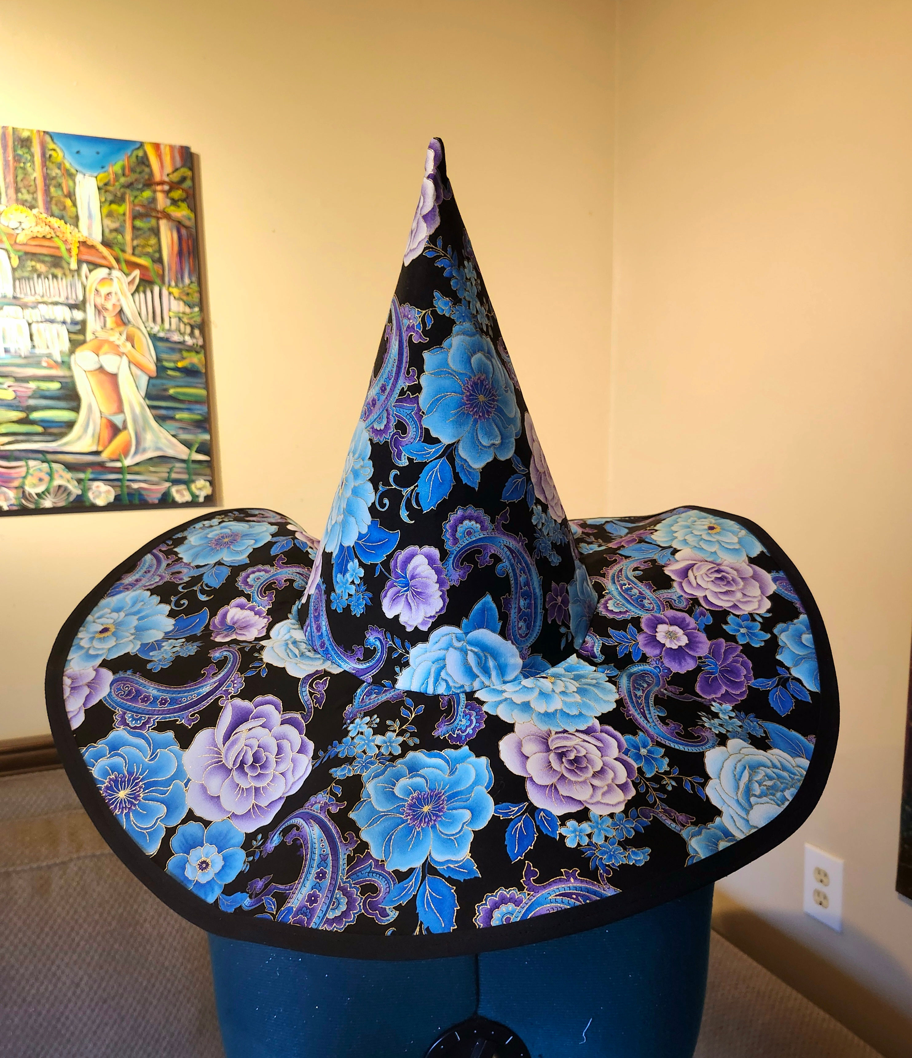 Dark Garden Reversible Witch's Hat