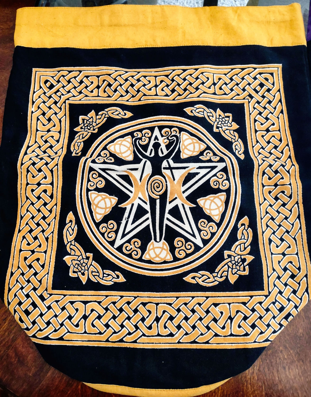 Full Size Goddess Pentacle Backpack