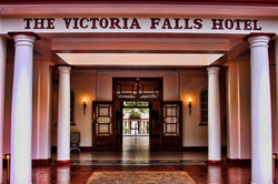High Tea, Victoria Falls Hotel, Zimbabwe