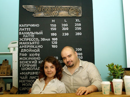Создатели Granvillano caffè Диана и Андреа Гранвиллано
