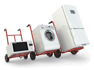 Transport de frigidaire, laveuse et micro-ondes