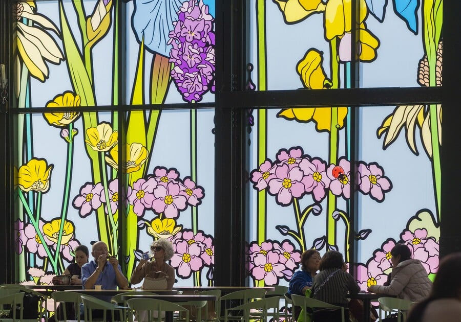 Graphic Rewilding transforms Brookfield Place with Immersive Nature