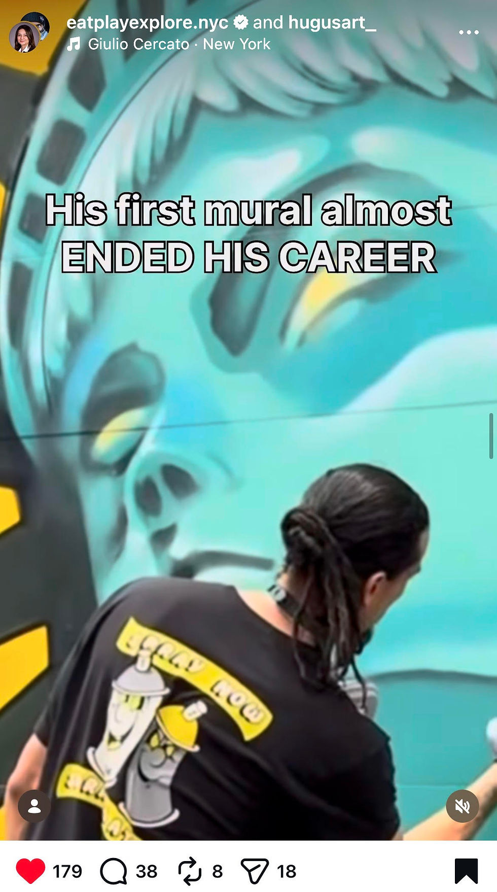 Hugo Mejia Guerra: NYC Mural Artist Turning Walls Into Living Stories