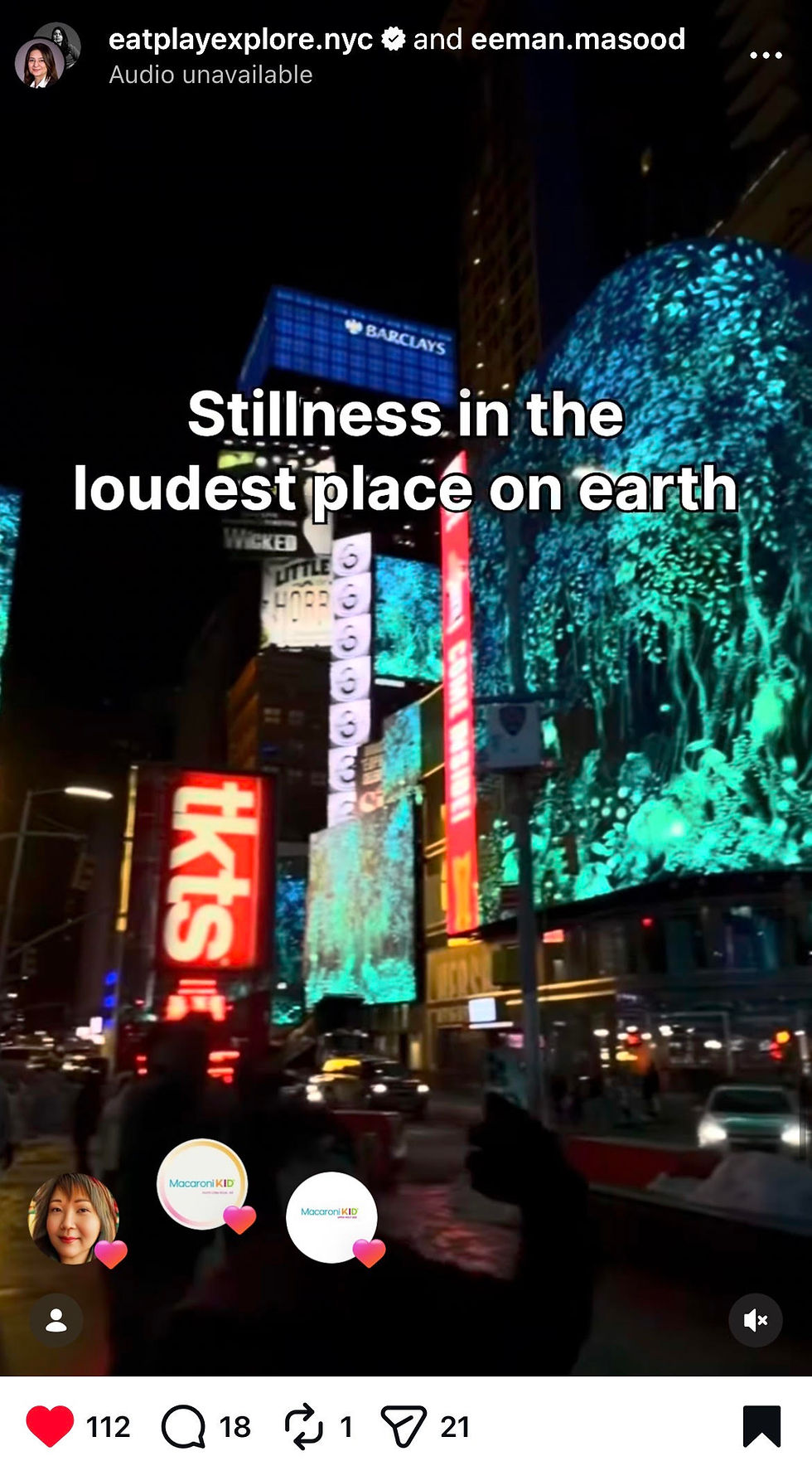 A Banyan Tree Blooms Above Times Square