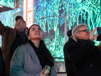 A Banyan Tree Blooms Above Times Square