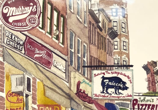 Kazuya Morimoto captures New York’s disappearing neighborhoods in luminous watercolor.