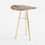 Thumbnail: brass sculpted side table