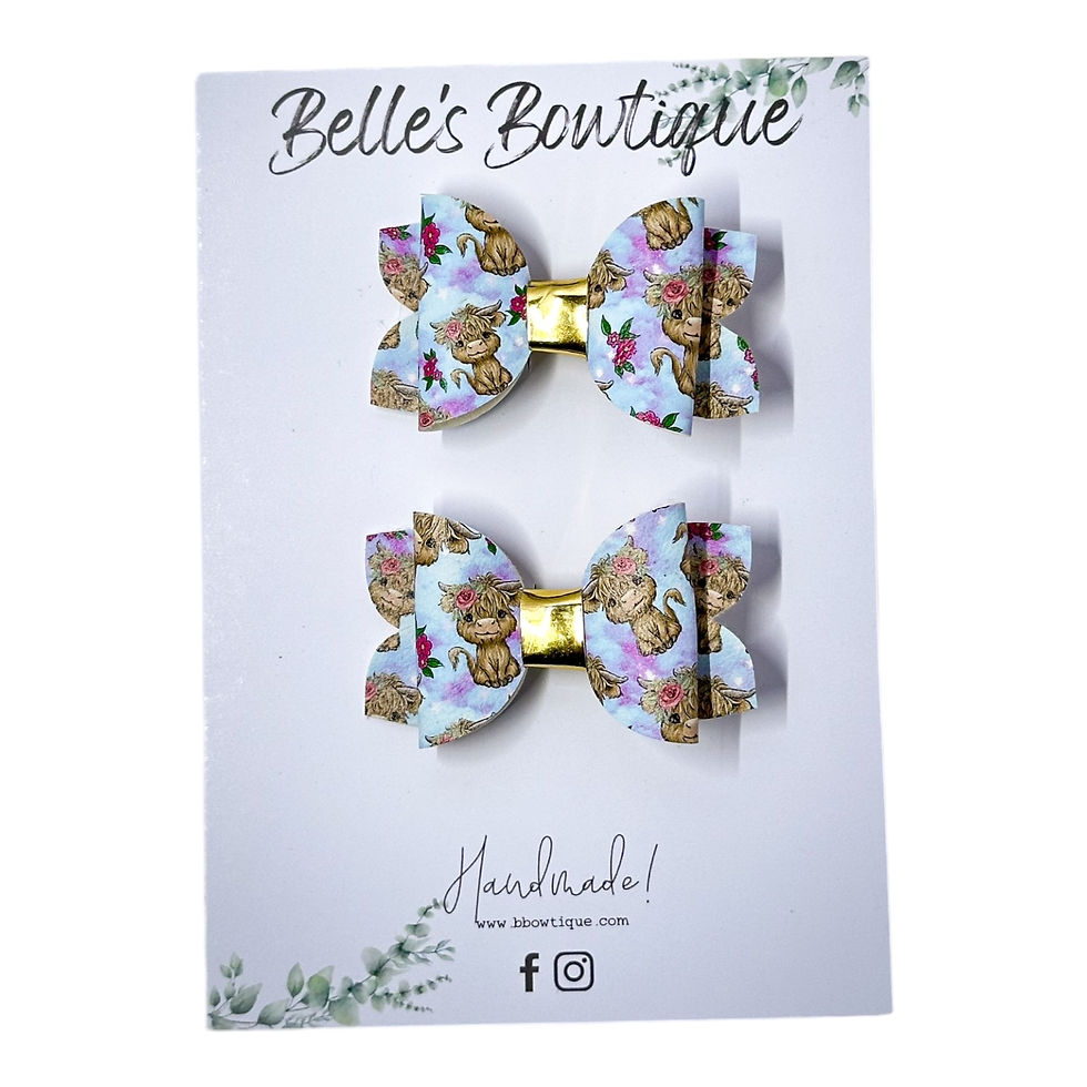 Thumbnail: Highland cow pigtails