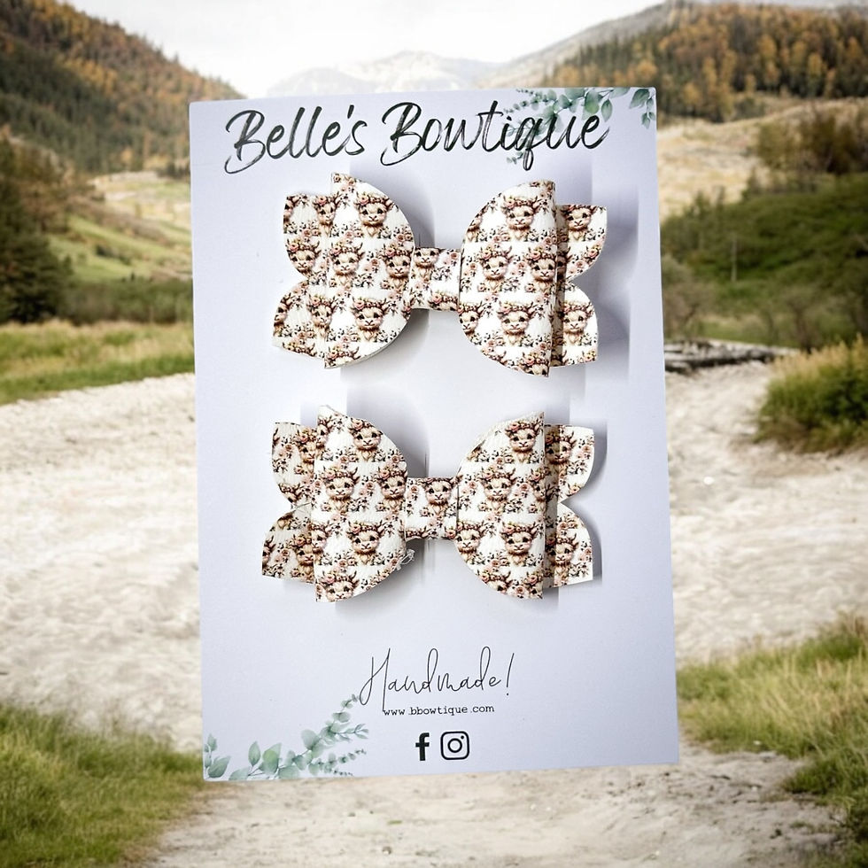 Thumbnail: Highland cow pigtails