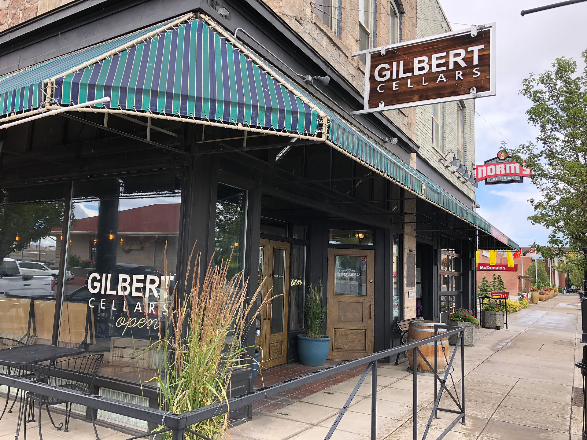 Gilbert Cellars in downtown Yakima.