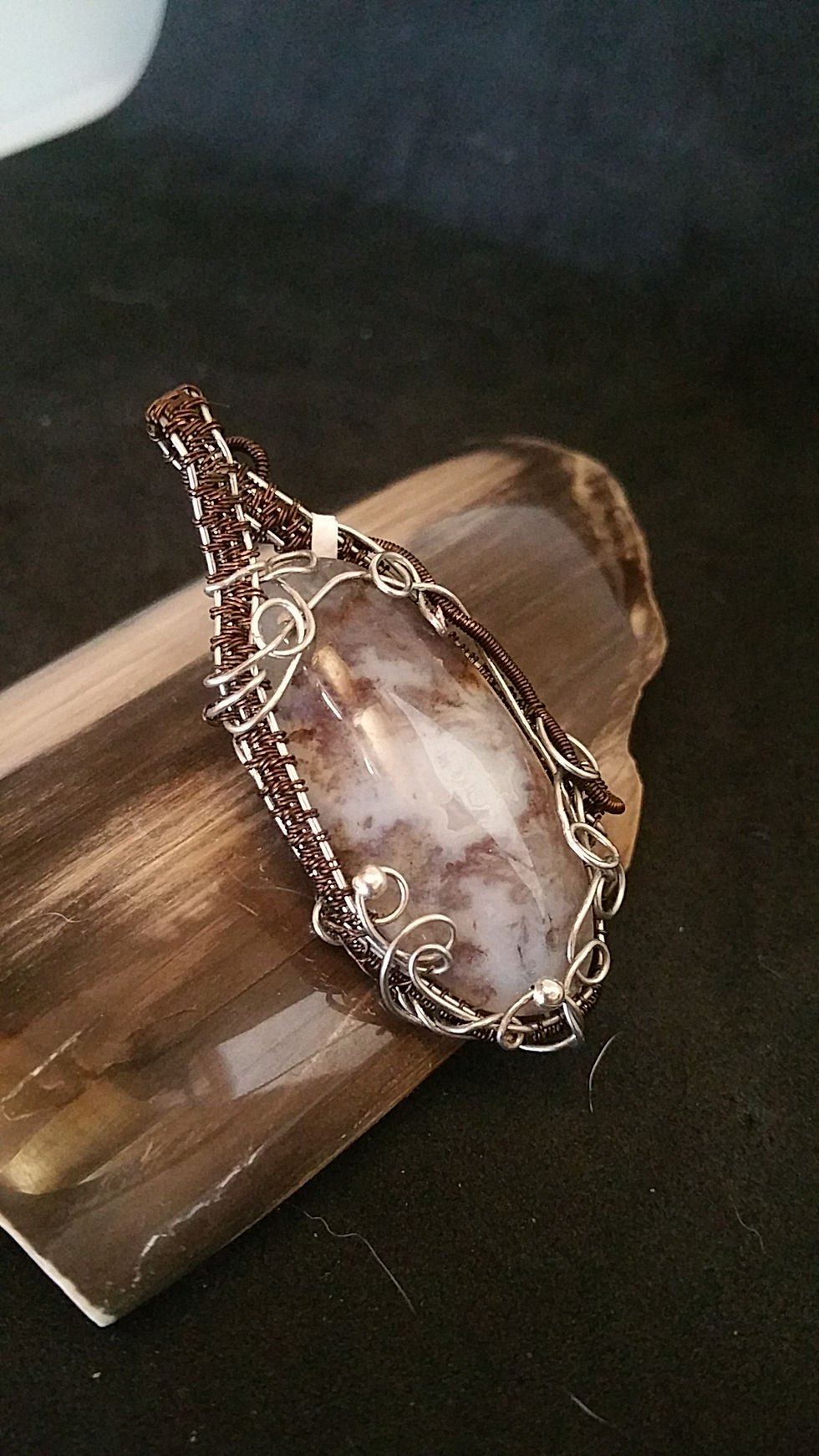 Thumbnail: Sheep Creek Agate - Reverseable in Two-tone Weave 