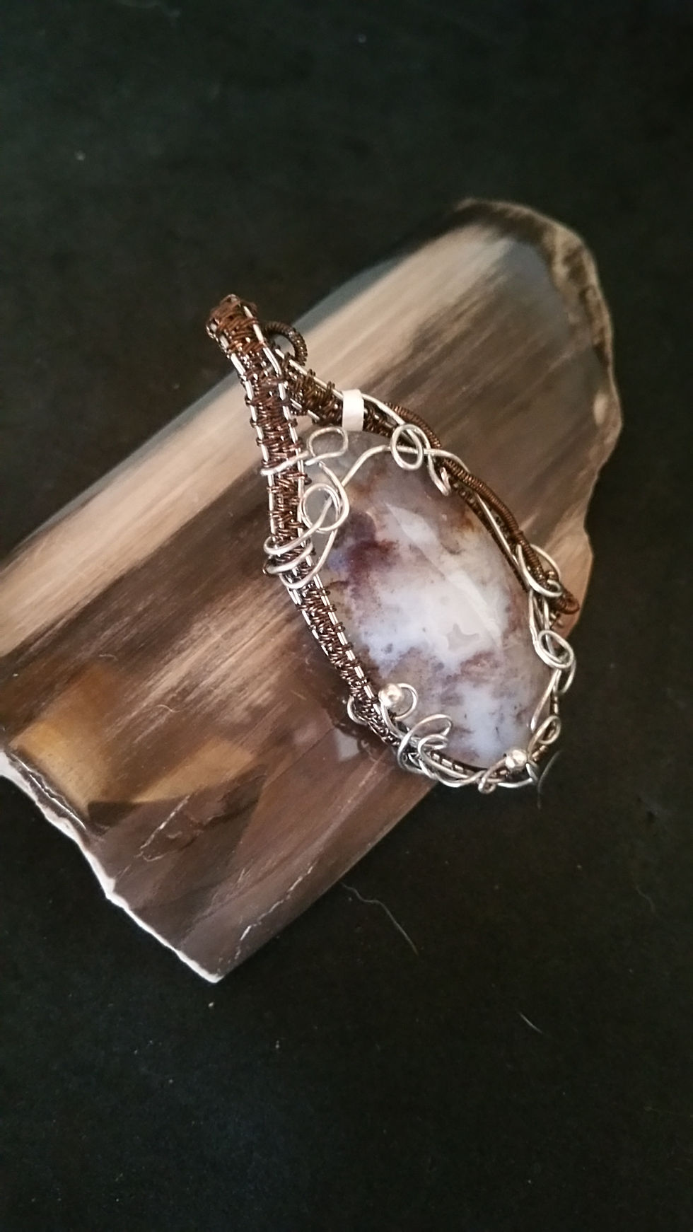 Thumbnail: Sheep Creek Agate - Reverseable in Two-tone Weave 