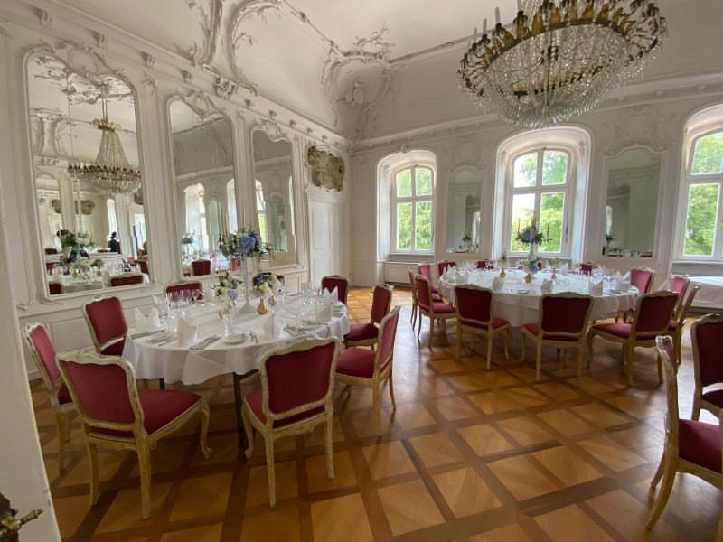 Nachhaltige Blumendeko Second flowers Schlosshotel Bad Neustadt