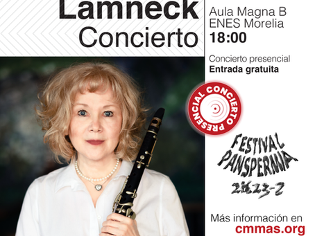 Esther Lamneck, Tárogató. Electronic music composers in residence: Mara Helmuth and Jonathan Wilson [EE.UU]