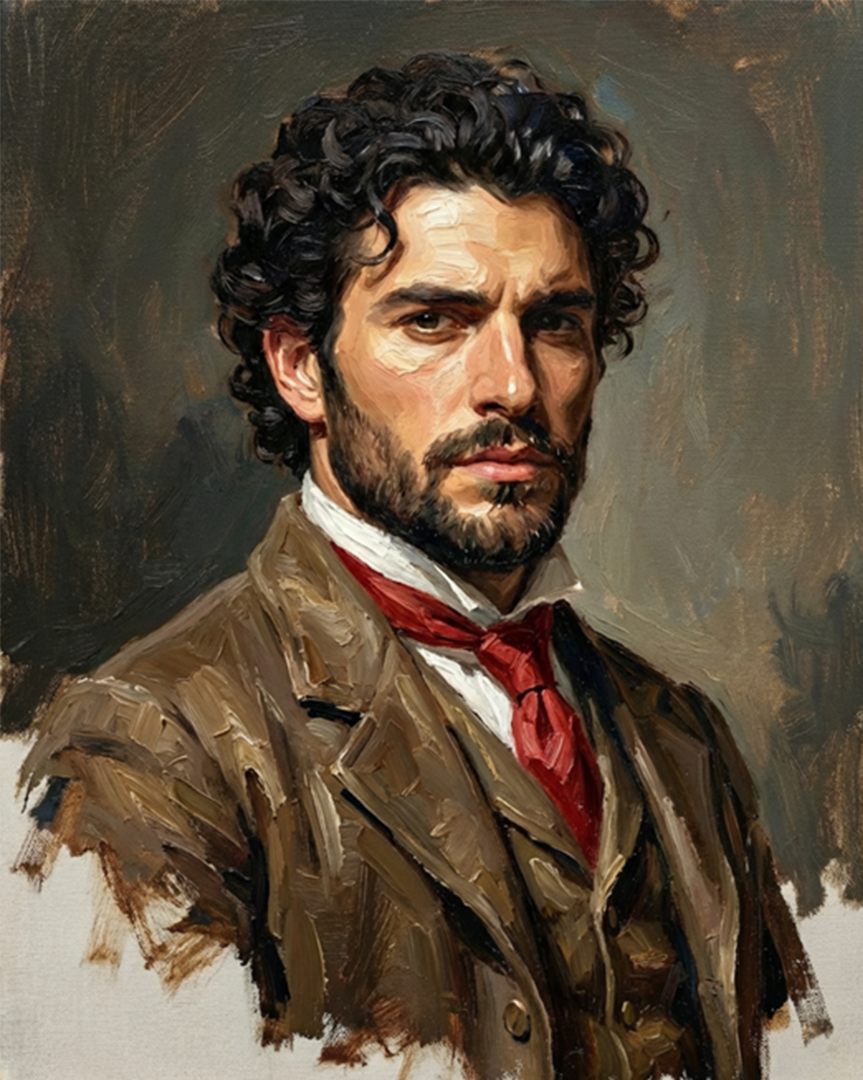 Retrato Alla-Prima