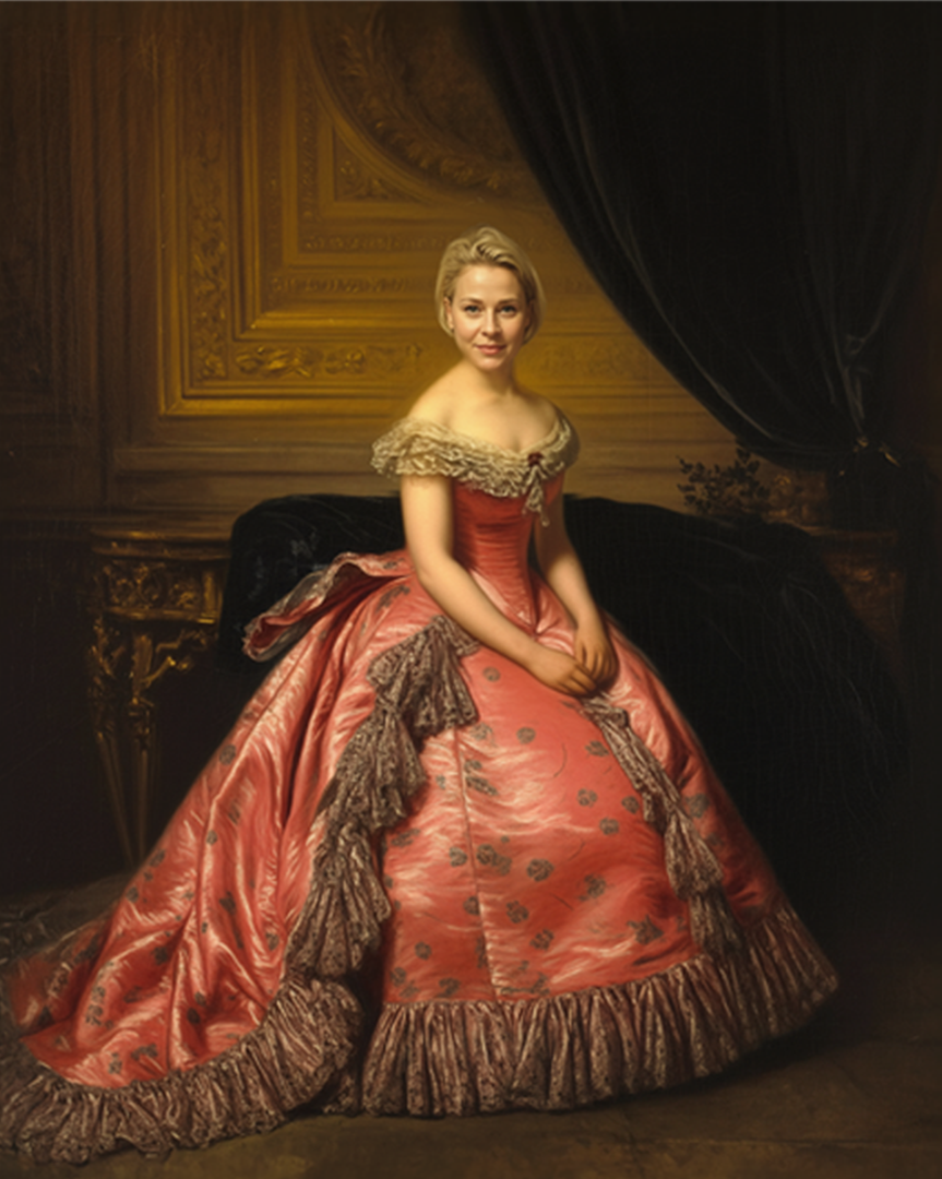 Princesa Rosa de Salón de Baile