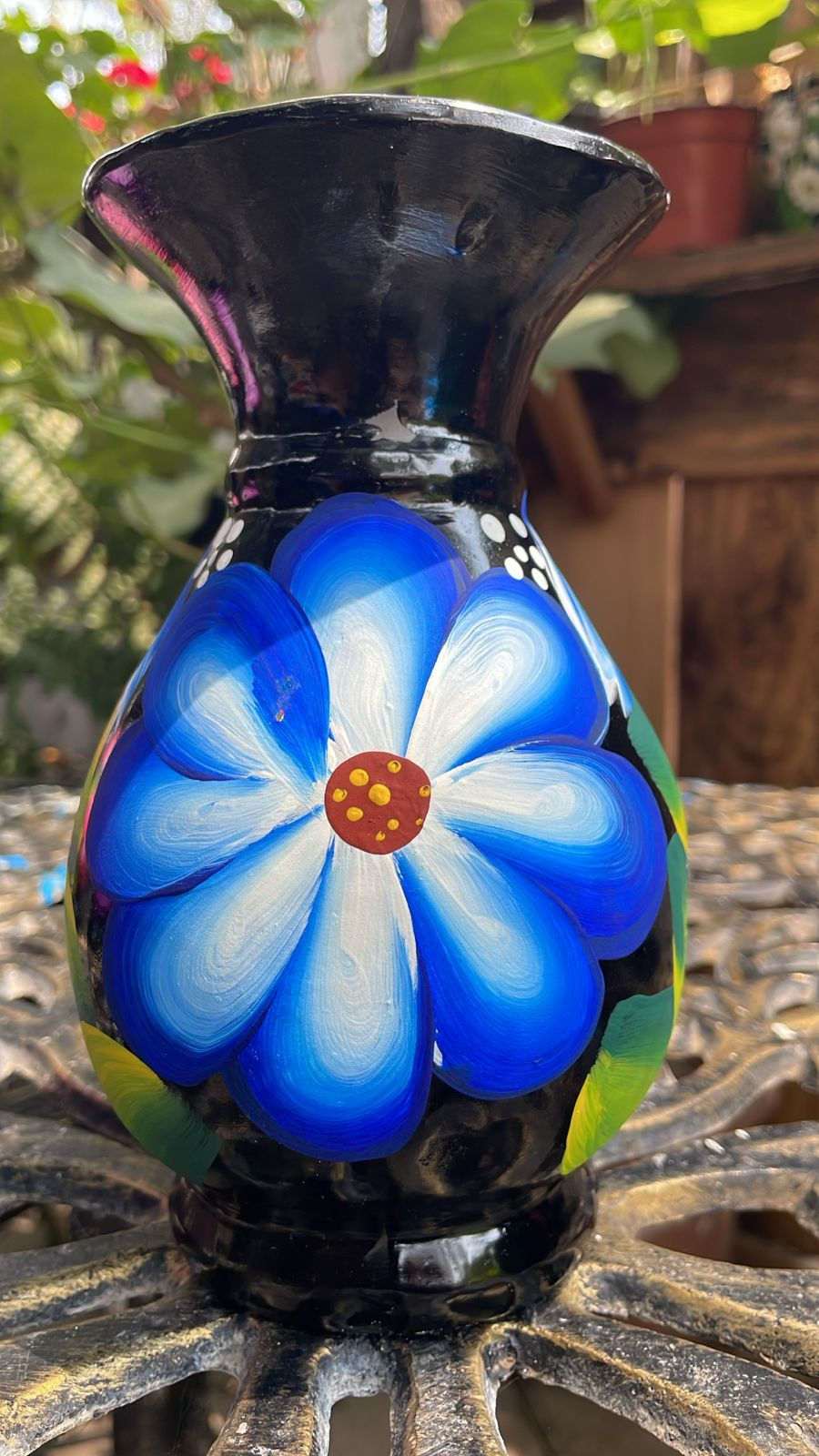Miniatura: Florera de Barro Negro