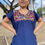Miniatura: Blusa cuadrada deshilada #1060