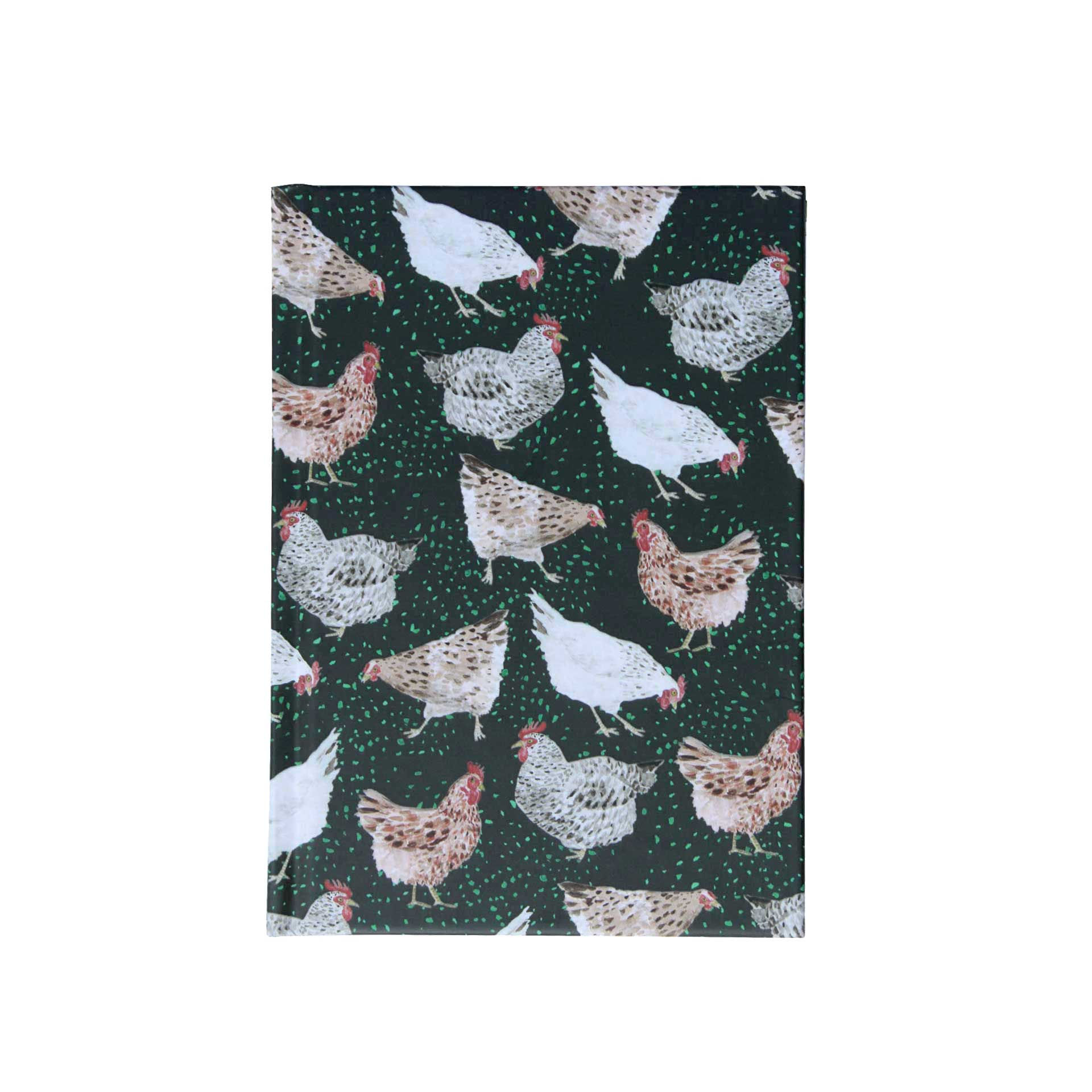 Jegyzetfüzet A6, tyúkos, sima lap