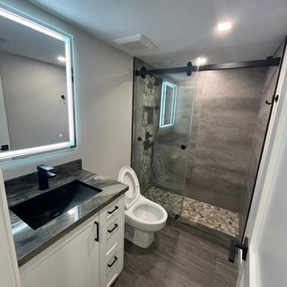 bathroom improvement project completed by Perfect Solutions & More