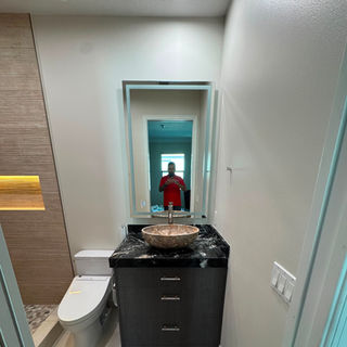 Residential bathroom remodel by Perfect Solutions & More